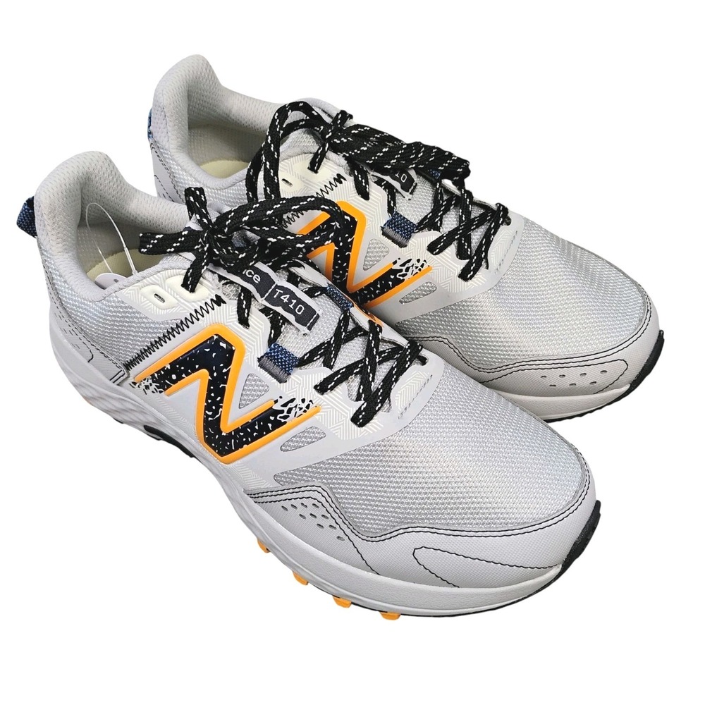 New Balance 410 v8 Trail Running‎ Men's Size 8  4E Womens 9.5 Shoes Grey Orange
